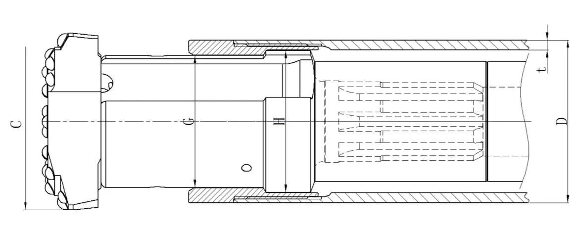 Concentric Casing System With Wings